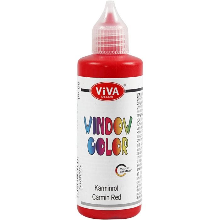 Window Color, rouge carmin, 90 ml/ 1 flacon