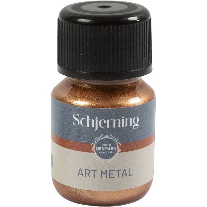 Peinture Acrylique Métallisée, copper(5109), 30 ml/ 1 flacon