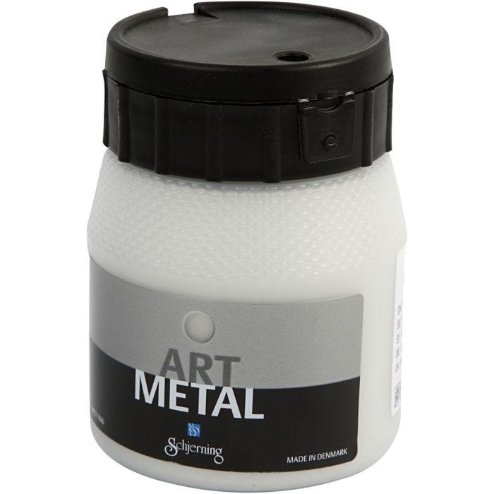 Peinture Acrylique Métallisée, argent(5110), 250 ml/ 1 flacon