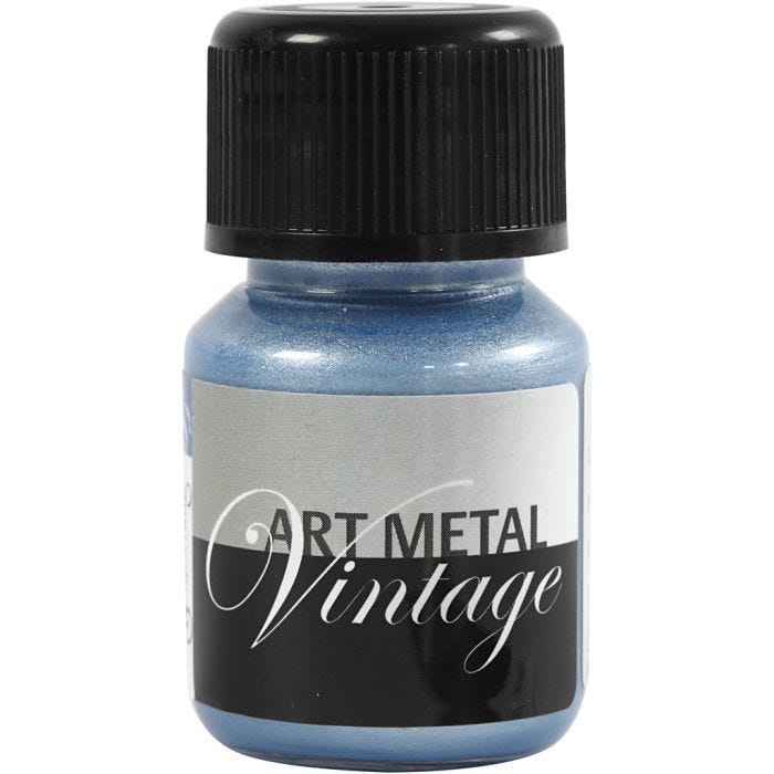 Peinture Acrylique Métallisée, bleu perle(5031), 30 ml/ 1 flacon