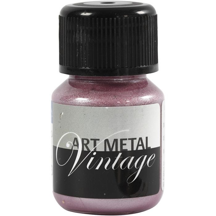 Peinture Acrylique Métallisée, rouge perle(5096), 30 ml/ 1 flacon