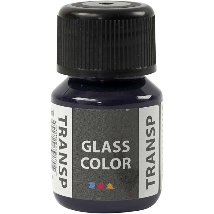 Glass Color transparente, bleu marine, 30 ml/ 1 flacon