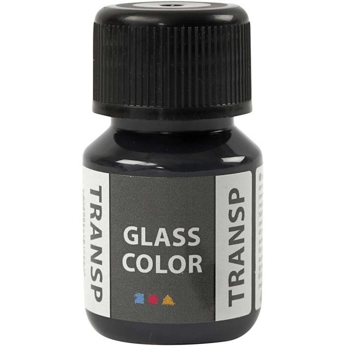 Glass Color transparente, noir, 30 ml/ 1 flacon