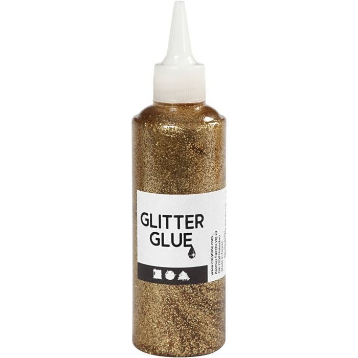 Colle à paillettes, or, 118 ml/ 1 flacon