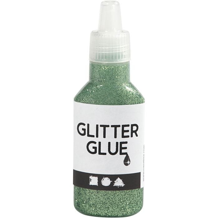 Colle à paillettes, vert, 25 ml/ 1 flacon