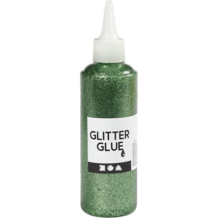 Colle à paillettes, vert, 118 ml/ 1 flacon