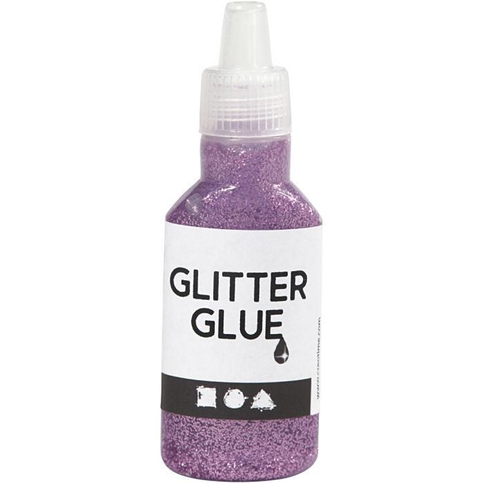 Colle à paillettes, violet, 25 ml/ 1 flacon