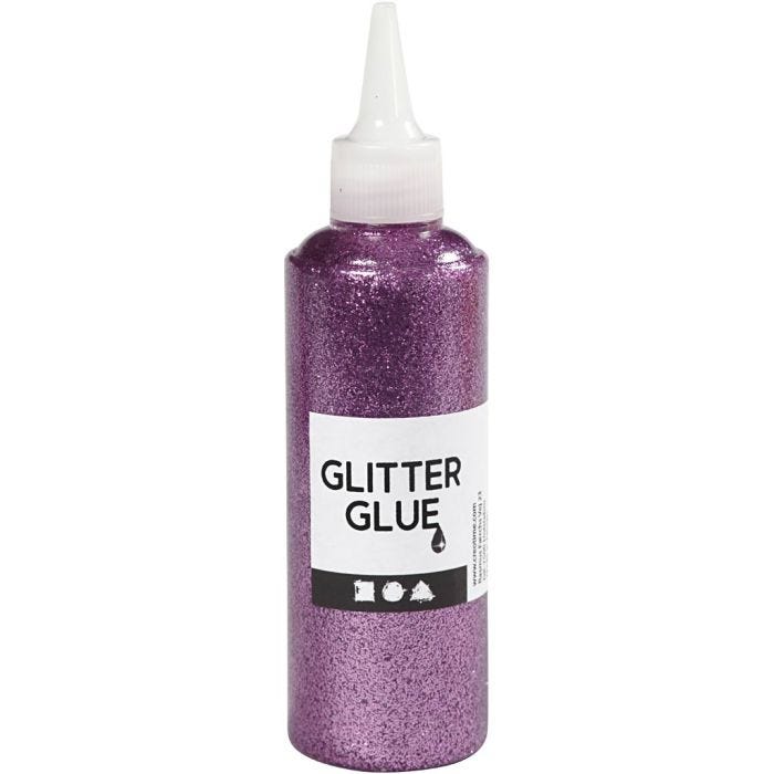 Colle à paillettes, violet, 118 ml/ 1 flacon