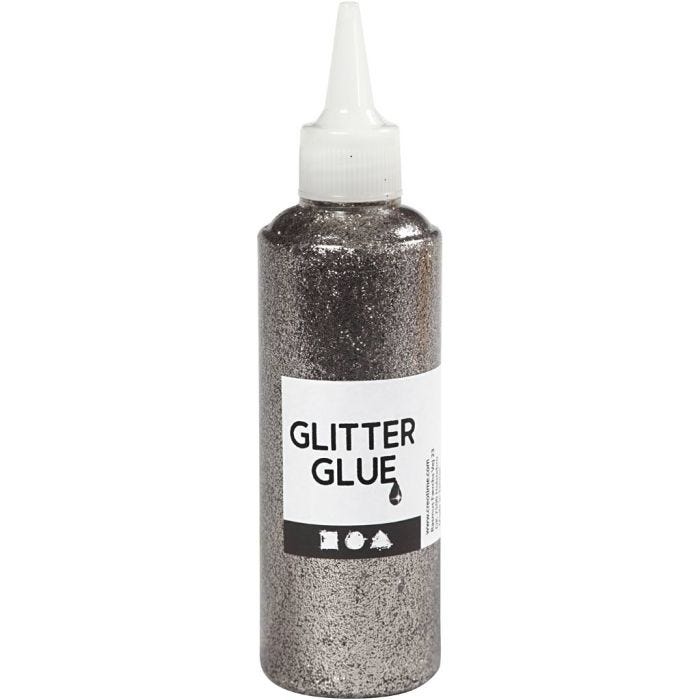 Colle à paillettes, argent, 118 ml/ 1 flacon
