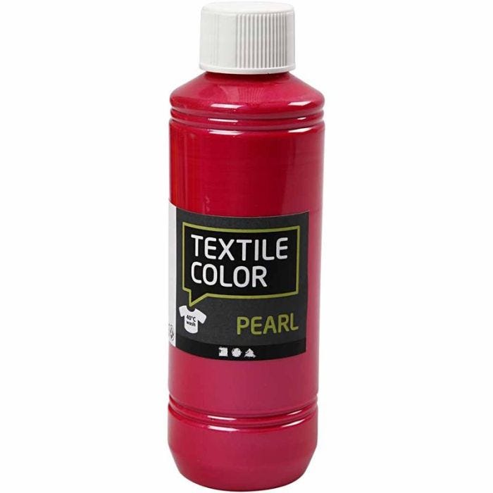 Textile Color, nacré, rose, 250 ml/ 1 flacon