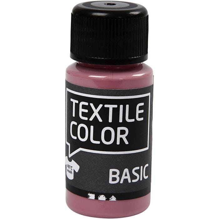 Textile Color, rose foncé, 50 ml/ 1 flacon