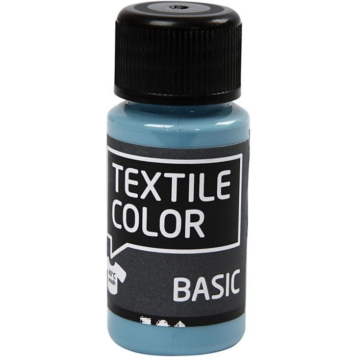 Textile Color, bleu pigeon, 50 ml/ 1 flacon