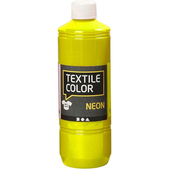 Textile Color, jaune néon, 500 ml/ 1 flacon