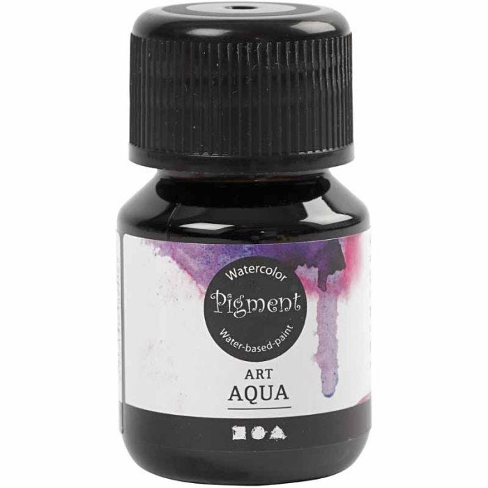 Aquarelle Art Aqua Pigment, brun, 30 ml/ 1 flacon
