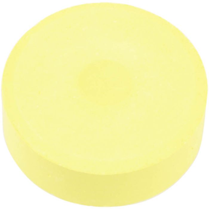 Pastilles aquarelles, H : 16 mm, d 44 mm, jaune, 6 pièces/ 1 Pq.
