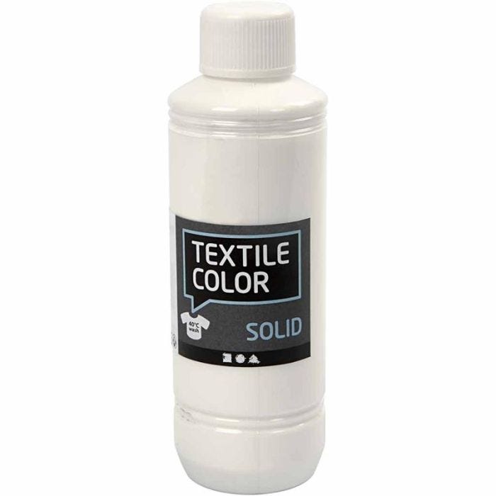 Textile Color, opaque, blanc, 250 ml/ 1 flacon