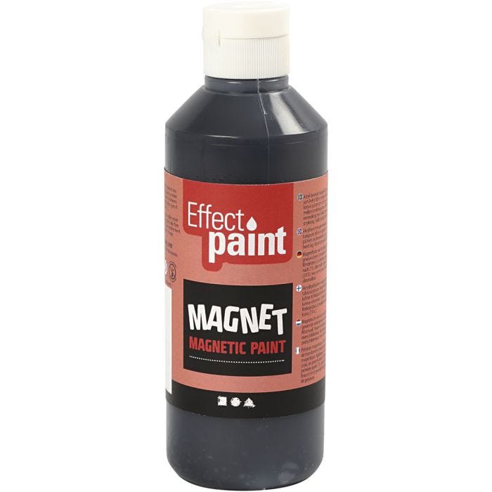 Peinture Magnétique, noir, 250 ml/ 1 flacon