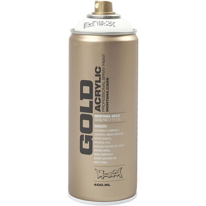 Spray Verf, wit, 400 ml/ 1 Doosje