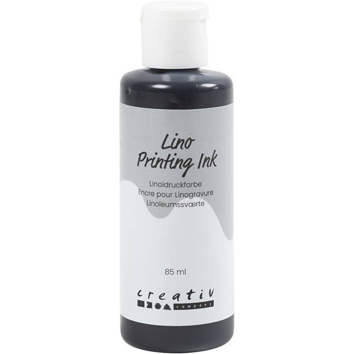 Encre pour Linogravure, noir, 85 ml/ 1 flacon