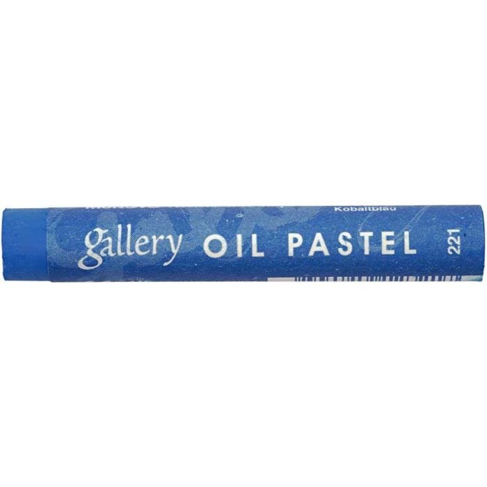 Pastels à l'huile Gallery Premium, L : 7 cm, ép. 11 mm, carmin (221), 6 pièces/ 1 Pq.