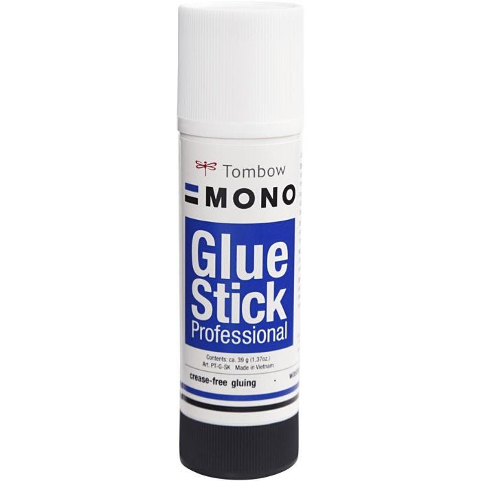 Bâton de colle Tombow, 39 gr, 1 pièce