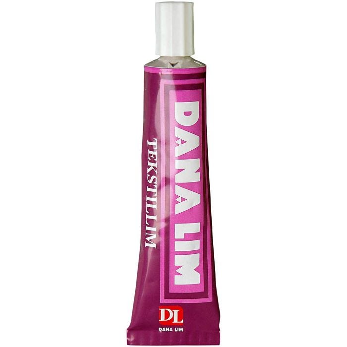 Colle textile, 40 ml/ 1 pièce