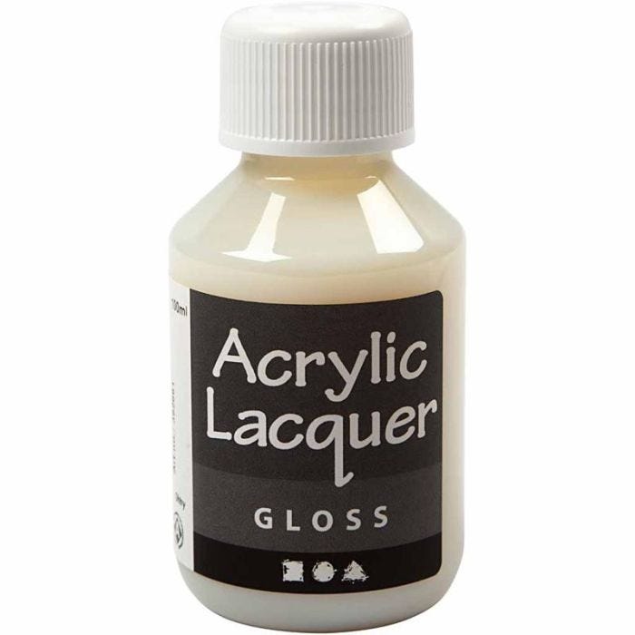 Laque Acrylique, brillante, 100 ml/ 1 flacon