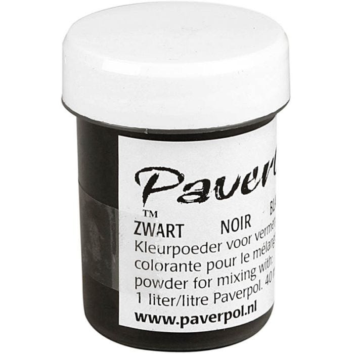 Paver Color, noir, 40 ml/ 1 boîte