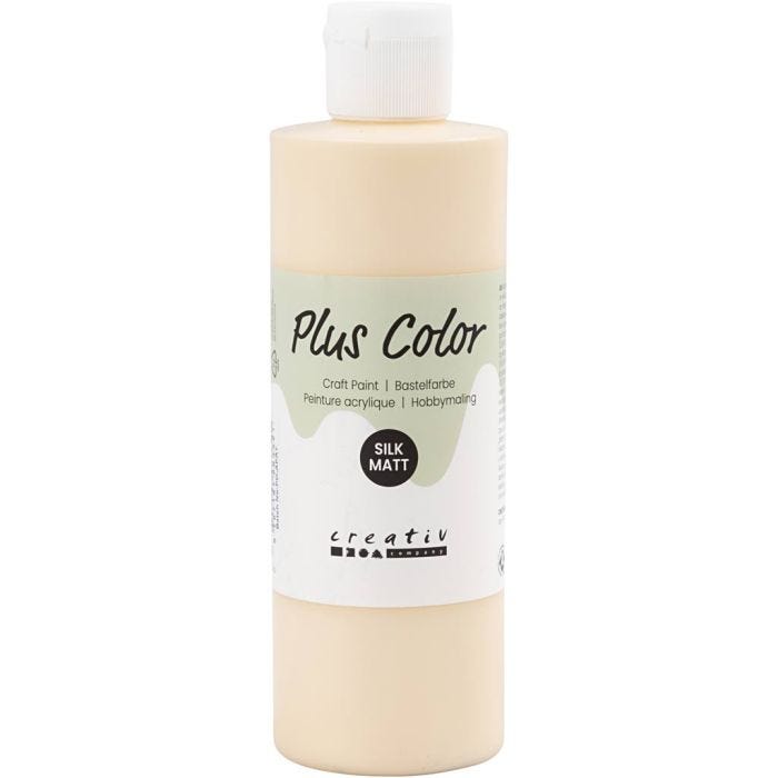 Peinture Acrylique Plus Color, beige clair, 250 ml/ 1 flacon