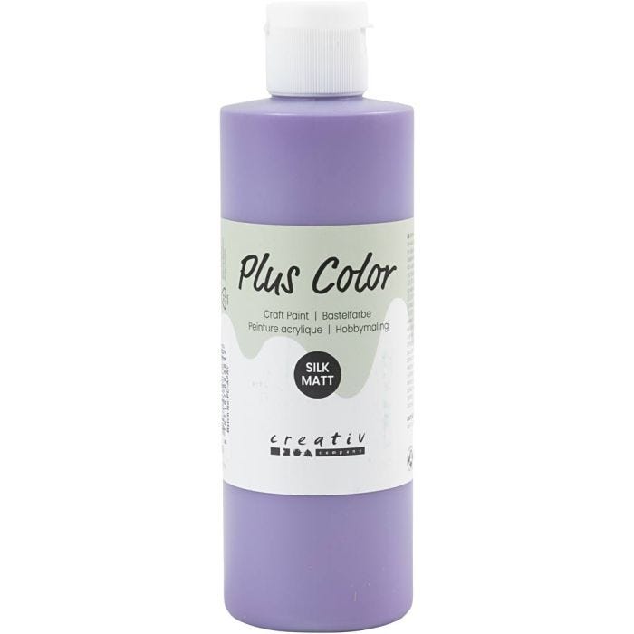 Peinture Acrylique Plus Color, dark lilac, 250 ml/ 1 flacon