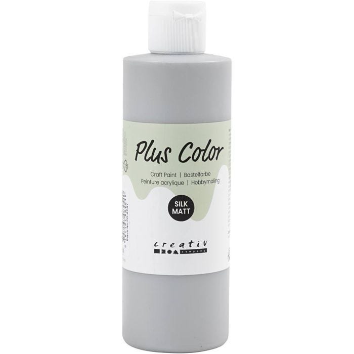 Peinture Acrylique Plus Color, rain grey, 250 ml/ 1 flacon