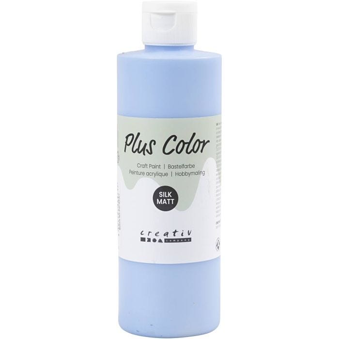 Peinture Acrylique Plus Color, bleu ciel, 250 ml/ 1 flacon