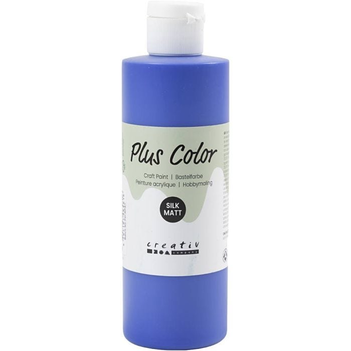 Peinture Acrylique Plus Color, ultra marine, 250 ml/ 1 flacon
