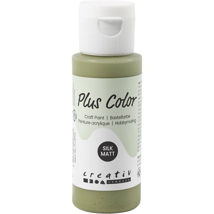 Peinture Acrylique Plus Color, eucalyptus, 60 ml/ 1 flacon