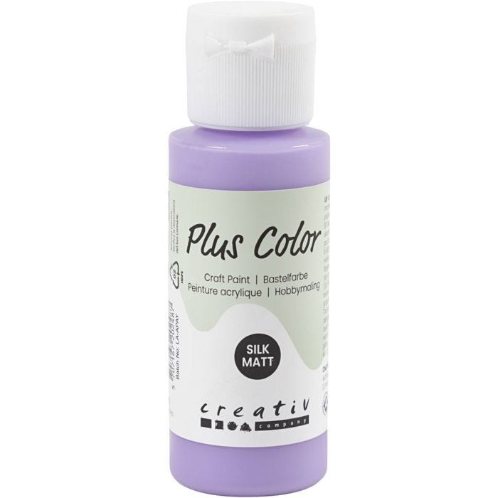 Plus Color Acrylverf, violet, 60 ml/ 1 fles