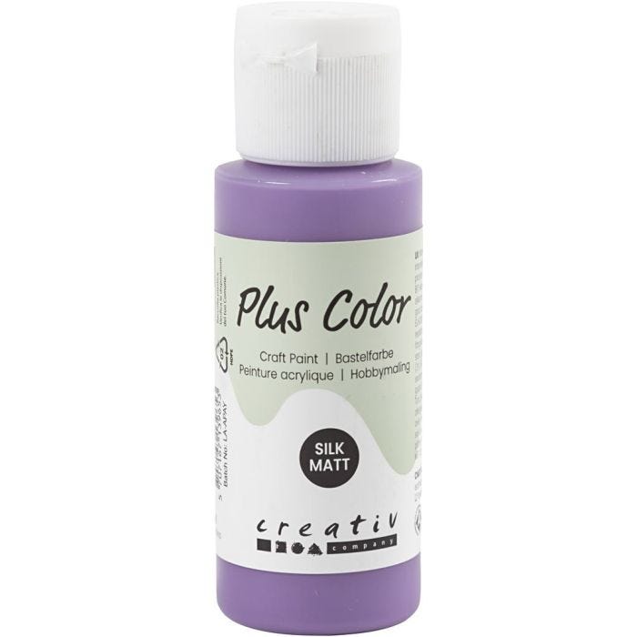 Peinture Acrylique Plus Color, dark lilac, 60 ml/ 1 flacon