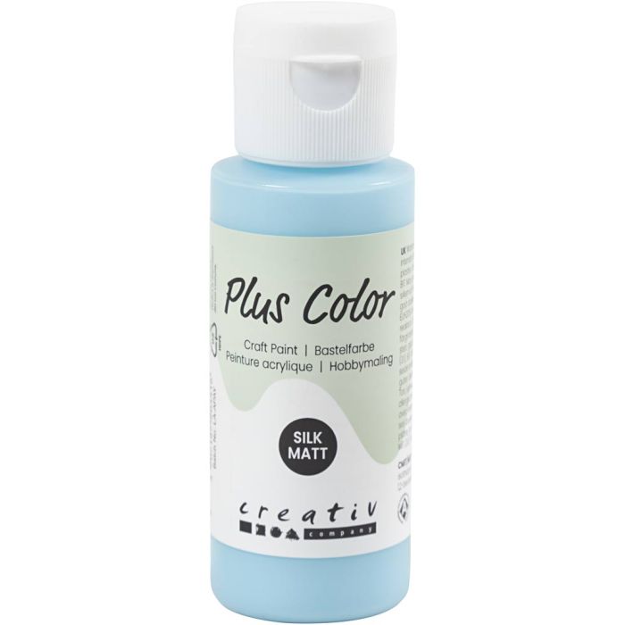 Peinture Acrylique Plus Color, ice blue, 60 ml/ 1 flacon