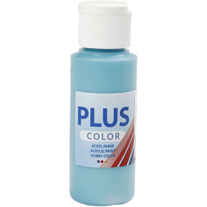 Peinture Acrylique Plus Color, turquoise, 60 ml/ 1 flacon