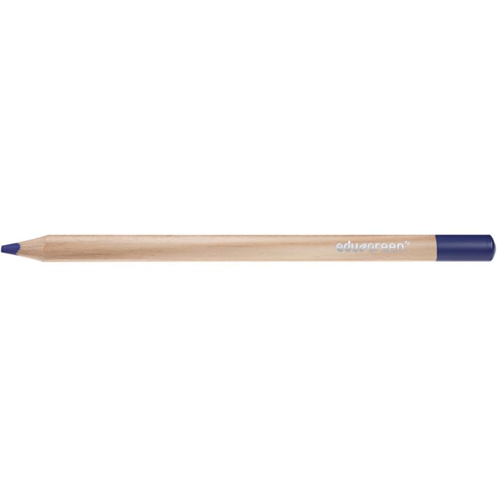 Crayons de Couleur Jumbo Edugreen, mine 5 mm, violet, 10 pièces/ 1 Pq.