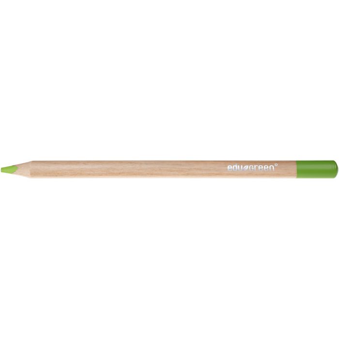 Crayons de Couleur Jumbo Edugreen, mine 5 mm, vert clair, 10 pièces/ 1 Pq.