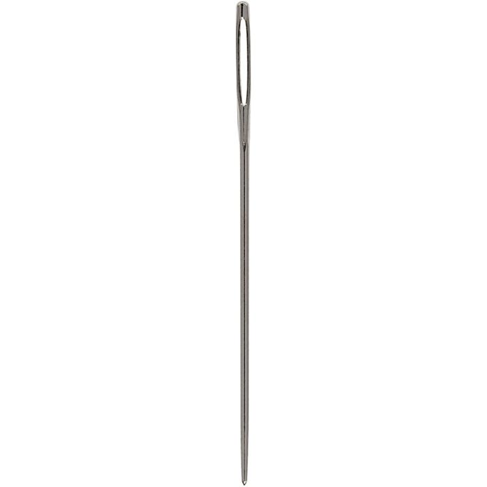 Aiguilles à broder, Diamètre 8 mm , dim. 20, L : 42 mm, sans pointe, 25 pièces/ 1 Pq.