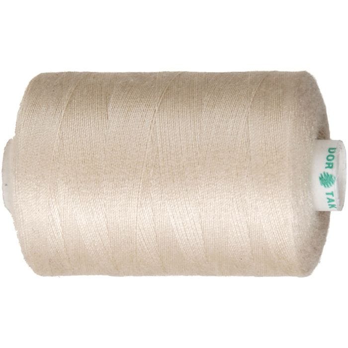 Fil à Coudre, beige, 1000 m/ 1 rouleau