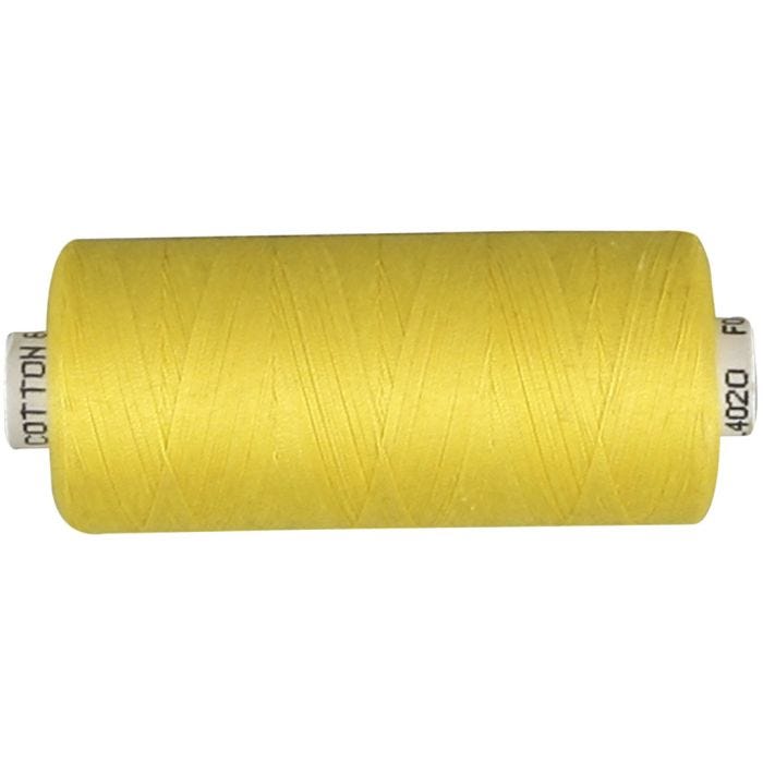 Fil à Coudre, jaune, 1000 m/ 1 rouleau