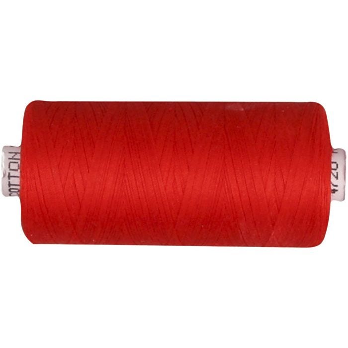 Fil à Coudre, rouge, 1000 m/ 1 rouleau