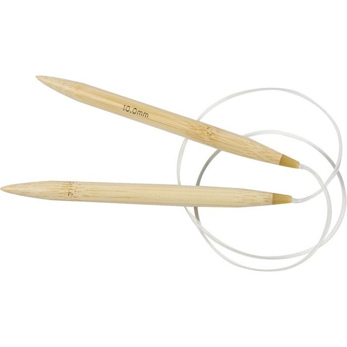 Rond breinaalden, 80 cm, 10 mm, 1 stuk