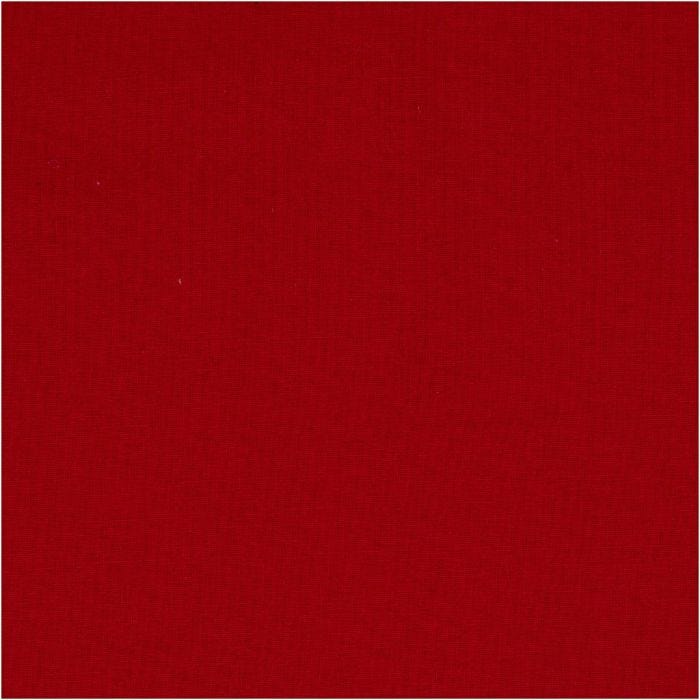 Tissu, L : 145 cm, 140 gr, rouge, 10 m/ 1 rouleau