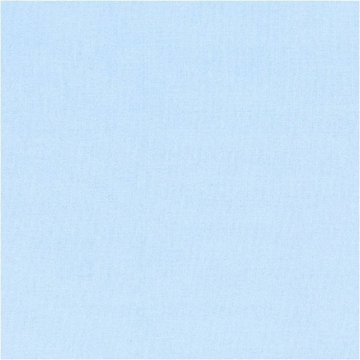 Tissu, L : 145 cm, 140 gr, bleu clair, 10 m/ 1 rouleau