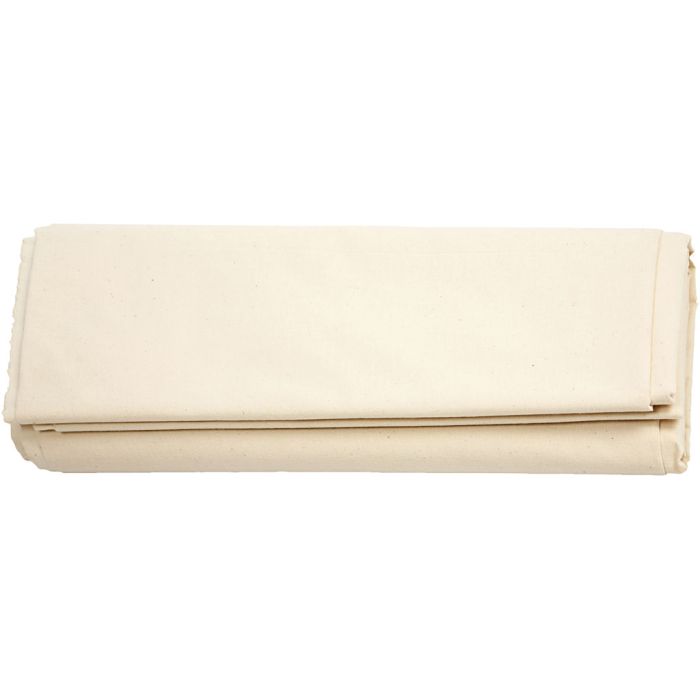 Toile non blanchie, L : 168 cm, 148 gr, 5 m/ 1 rouleau