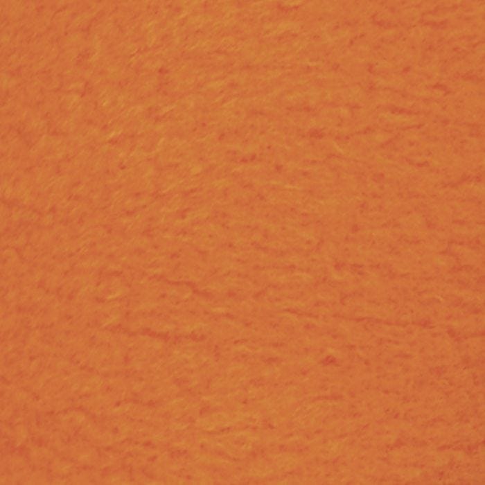 Polaire, L : 125 cm, L : 150 cm, 200 gr, orange, 1 pièce
