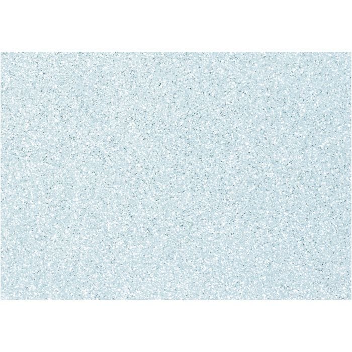 Feutrine synthétique, A4, feuille 210x297 mm, ép. 1 mm, bleu clair, 10 flles/ 1 Pq.